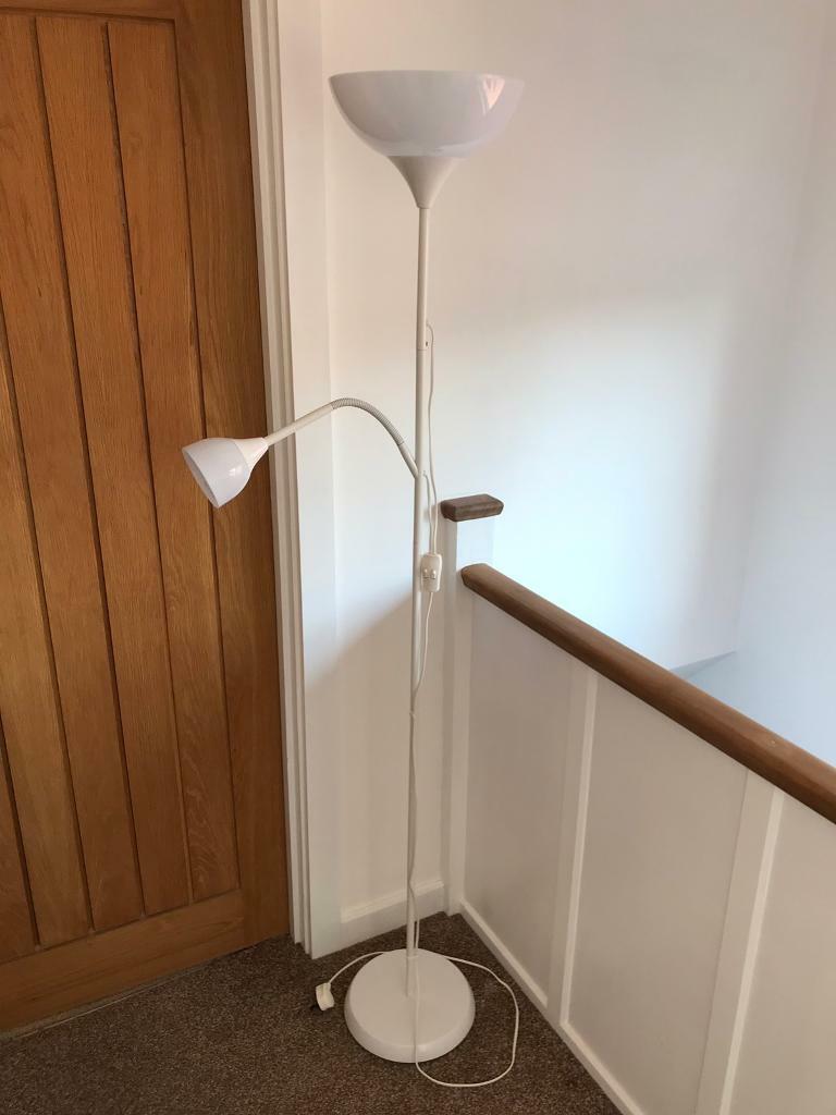 ikea not lamp white